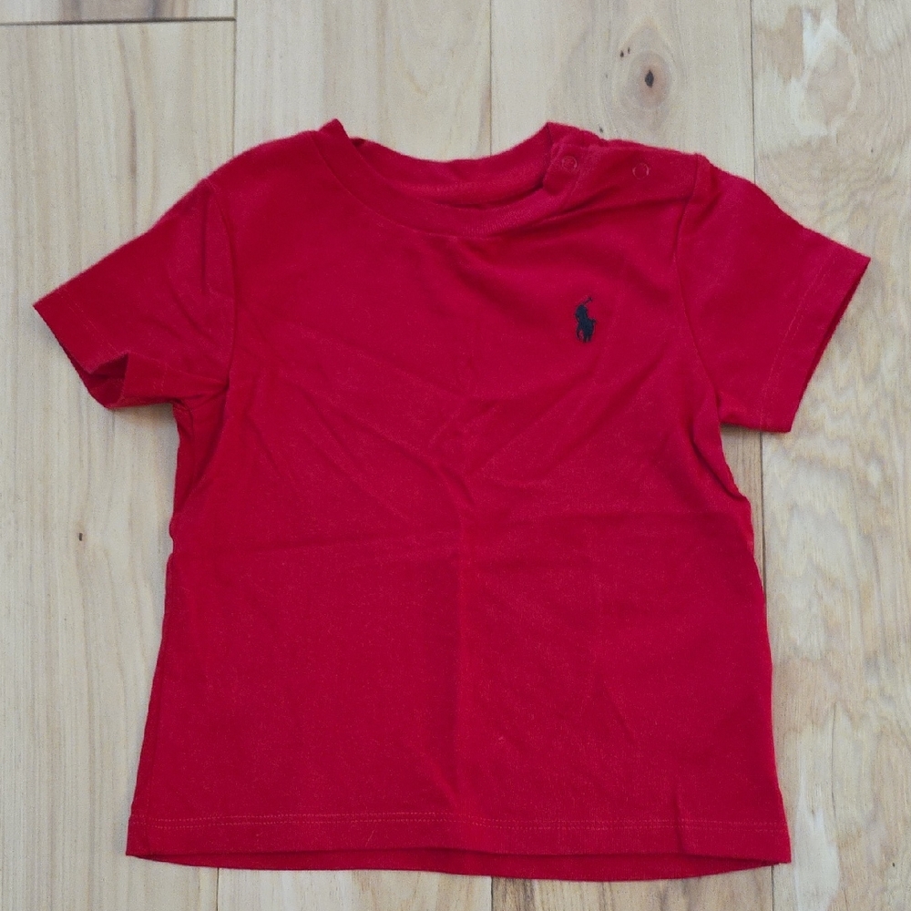Ralph Lauren Red Short Sleeve Tee
